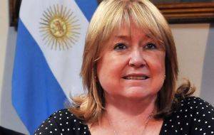  Malcorra  dijo que el anuncio es “un hecho histórico para Argentina”, y “reafirma nuestros derechos soberanos sobre los recursos de nuestra plataforma continental”.  