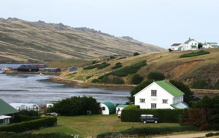 Port Howard, un establecimiento pionero en el desarrollo de la agropecuaria de las Falklands