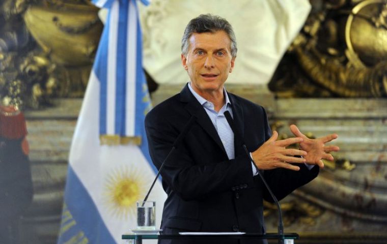 Macri informó que se presentó ante la justicia civil para pedir una “declaración de certeza”, de forma que se verifique si hubo “omisión maliciosa”
