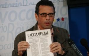 El decreto, publicado el lunes pasado en la Gaceta Oficial desató una serie de protestas en las principales ciudades de Venezuela