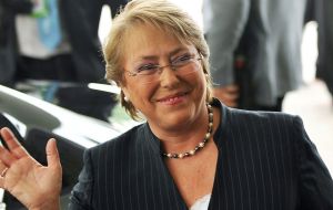 En América Latina, la presidente de Chile, Michelle Bachelet, es la única mandataria en integrar la selección de Forbes.