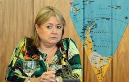 En cuanto a Malvinas, “esto será así en el caso de cualquier futuro secretario general, sin importar su nacionalidad”, aseveró el martes la ministra Malcorra