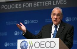 “La recuperación económica de EE.UU., aunque modesta para los estándares históricos, es una de las más fuertes de la OCDE”, indicó Ángel Gurría