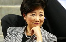 Koike, diputada del Parlamento y ex ministra de Defensa y Medio Ambiente basó su campaña en presentarse como una política desvinculada de los grandes partidos.