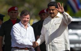 El pasado jueves Maduro se reunió con Santos, y ambos decidieron reabrir la frontera progresivamente a partir de este fin de semana, pero de manera peatonal.