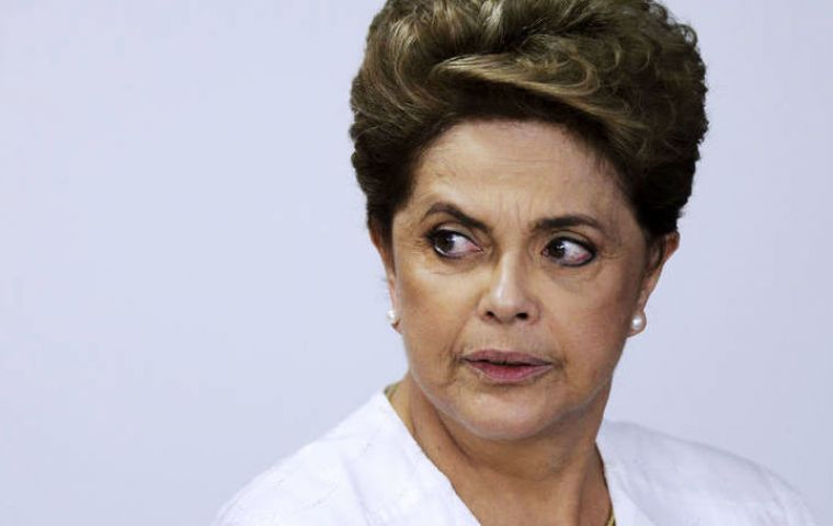  Rousseff se refirió al comentario del canciller Nin Novoa quien habló de una suerte de compra de voto por Brasil para que cambie su posición respecto de Venezuela