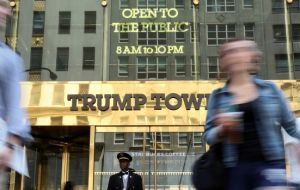 La información revela que la Trump Tower en Manhattan, cuenta con un préstamo de US$ 950 millones financiado parcialmente el Banco de China
