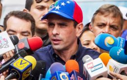 Capriles aseguró que la MUD no acudirá a la instancia de diálogo y condicionó cualquier negociación a la realización del referendo.