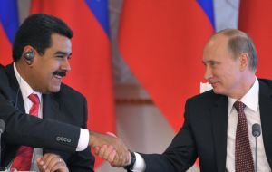 Venezuela es el mayor aliado de Rusia en América latina y el presidente Nicolás Maduro, tiene buen diálogo con Vladimir Putin.