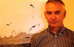 La industria de pesca representa el 40% del PBI de las Falklands, según explicó John Barton 