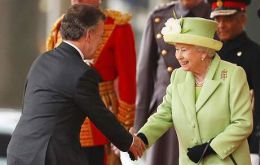El presidente colombiano y Premio Nobel de la Paz Juan Manuel Santos busca ubicar a su país como socio estratégico del Reino Unido