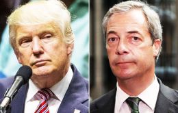 “A mucha gente le gustaría ver a Nigel Farage como representante del Reino Unido como su embajador en Estados Unidos. ¡Haría un gran trabajo!”, apuntó.  Trump