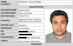 Según varios medios brasileños, se trata de Rodrigo Tacla Duran y fue detenido el viernes.
