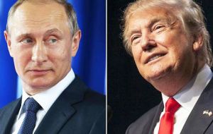  El presidente ruso Vladimir Putin quiere ser aliado de Donald Trump en la lucha contra el terrorismo 