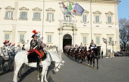 Los grandes partidos desfilarán por el Quirinale, la sede de la presidencia italiana, el sábado. 