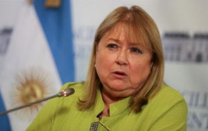 La canciller argentina Susana Malcorra anunció que Buenos Aires asumirá la presidencia pro témpore del Mercosur el 1 de enero