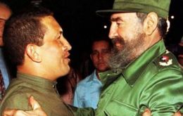 El acto conmemoró los 22 años desde el primer encuentro, 1994, entre los entonces presidentes de Cuba y Venezuela, Fidel Castro y Hugo Chávez, ambos fallecidos.