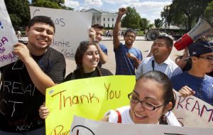 Prometió no callar si ve esfuerzos del gobierno de Trump para deportar a jóvenes indocumentados que llegaron al país de niños y son conocidos como dreamers 