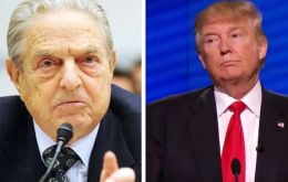 Soros describió a Trump como “un dictador potencial que fracasará” debido a su intención de armar “una guerra comercial” que repercutirá en Europa y el mundo