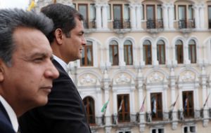 El candidato que lidera —Lenín Moreno— y el presidente Rafael Correa han dicho que sólo se busca ensuciar la imagen de Glas. 