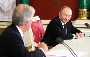 “Hemos coincidido con Putin en la importancia de acuerdos aduaneros, educación, defensa, entre otros, que reflejan lo multidimensional del relacionamiento”
