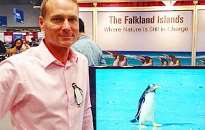 Tony Mason, ex CEO de la Falklands Tourist Board y ahora de  LATA 