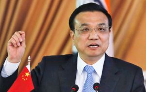 El primer ministro Li Keqiang, posicionó a China como máxima defensora de la globalización y aseguró que abrirá cada más sus puertas