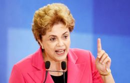 Rousseff recordó que el ex presidente de Diputados Eduardo Cunha, afirmó en su declaración que Temer era el que “robaba” del banco Caixa Económica Federal.