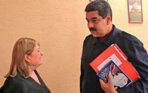Malcorra insistió estar disponible para dialogar con Nicolás Maduro y mantener el contacto con el fin de “tratar de entender los puntos de vista de cada parte” 