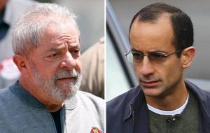 Lula fue acusado por el empresario Marcelo Odebrecht de haber sido beneficiario de unos 4,1 millones de dólares entre 2011 y 2012
