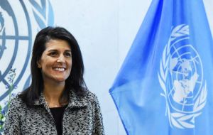 La embajadora Nikki Haley sostuvo que la invitación al Consejo de Seguridad a la Casa Blanca era para ”tener un diálogo de primera mano con el presidente”.