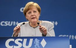 “Nosotros los europeos tenemos que tomar nuestro destino en nuestras manos”, sostuvo la canciller Merkel 