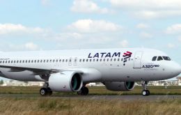 LATAM unirá Santiago de Chile con Punta del Este con un Airbus 320