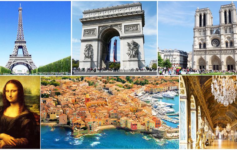 Francia fue visitada por 82,6 millones de turistas en 2016, una baja de 2% con respecto a 2015, según el informe de la OMT