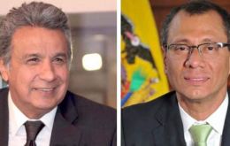 Lenín Moreno, suspendió todas las funciones del vicepresidente, Jorge Glas, electo como su compañero de fórmula en las pasadas elecciones. 