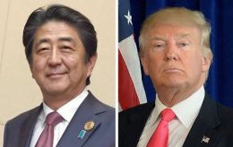 Shinzo Abe y Donald Trump resolvieron en una conversación telefónica “aumentar la presión sobre Corea del Norte”, además de solicitar un encuentro en ONU 
