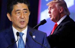 Abe y Trump hablaron por teléfono y coincidieron en la necesidad de “llevar más allá” la presión sobre Pyongyang e insistieron en el papel de China y Rusia