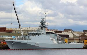 La nave será reemplazada en un futuro próximo por HMS Forth, una tanda más moderna de la Clase River 
