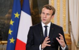 El presidente de Francia Macron sostuvo públicamente que no tenía prisa en lograr un acuerdo con el bloque compuesto por Argentina, Brasil, Paraguay y Uruguay