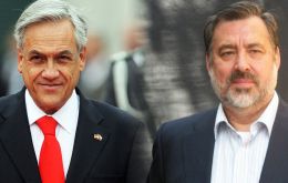 En la segunda vuelta electoral, Piñera obtendría un 50% mientras que el principal candidato de la oposición Guillier alcanzaría los 38 puntos. 