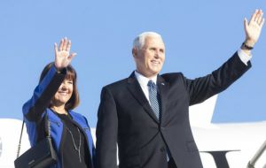 La visita de más alto nivel a la región ha sido del vicepresidente Mike Pence, en agosto, cuando visitó Panamá, Colombia, Argentina y Chile. 