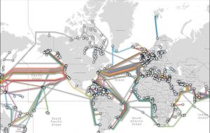 Docenas de cables de fibra óptica, y (militares) de la OTAN, cubren el fondo de los océanos y el Yantar es capaz de manipular, interrumpir esos “nervios vitales”