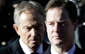 Entre recientes voces a favor de un segundo plebiscito figura el ex primer ministro laborista Tony Blair, y el ex líder del Partido Liberal Demócrata Nick Clegg