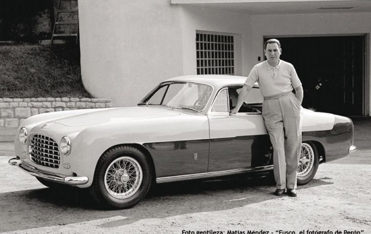 La subasta a cargo de RM Sotheby's destacó las cualidades del vehículo Ferrari 212 Inter Coupé de 1952, con carrocería firmada por Ghia y que perteneció a Perón