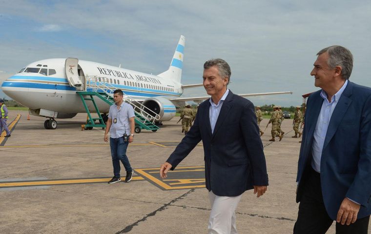 Macri sostuvo que el proyecto es parte de la puesta en valor del “corredor bi-oceánico”, con que Argentina quiere conectar con Chile, Bolivia, Paraguay, Brasil