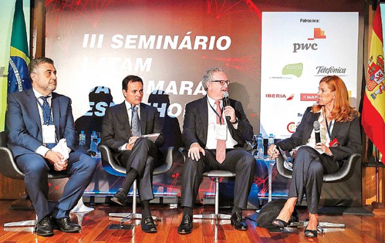 Jerarcas de la OCDE y del BID consideraron durante un seminario de la Cámara de Comercio Española en Sao Paulo que la unificación debe ser “prioritaria”. (Foto EFE)