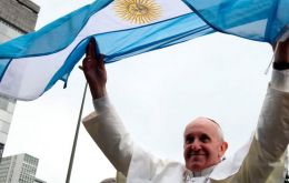 “A las argentinas y argentinos que me expresaron su cercanía en el quinto aniversario de mi elección, quiero hacerles llegar mi afecto y gratitud”