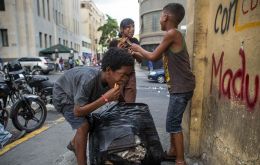 Según Caritas Venezuela, los niños son las primeras víctimas de la crisis alimentaria y social en Venezuela. Foto: EFE