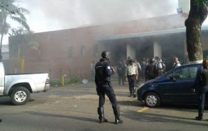 Según el fiscal general, 68 personas murieron en el motín y “supuesto incendio” que ocurrió en los calabozos de la policía del estado Carabobo.