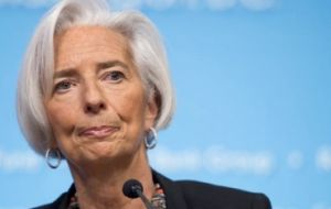 Christine Lagarde dijo que el FMI analiza en detalle cómo las nuevas tecnologías afectan la estabilidad financiera y laboral y si promueven la prosperidad. 